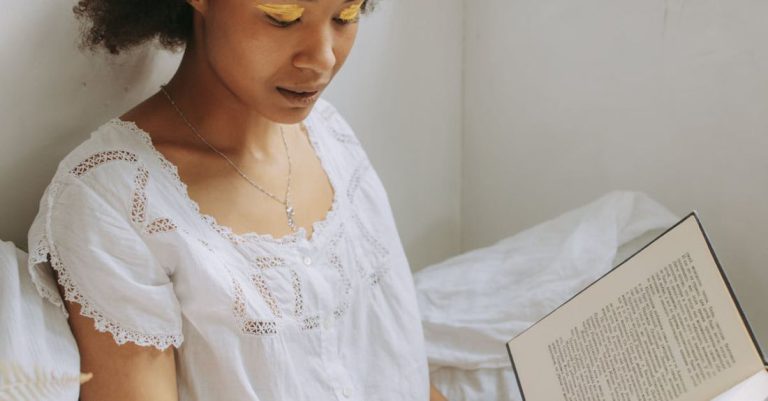 Books - Woman Sitting and Reading A Book